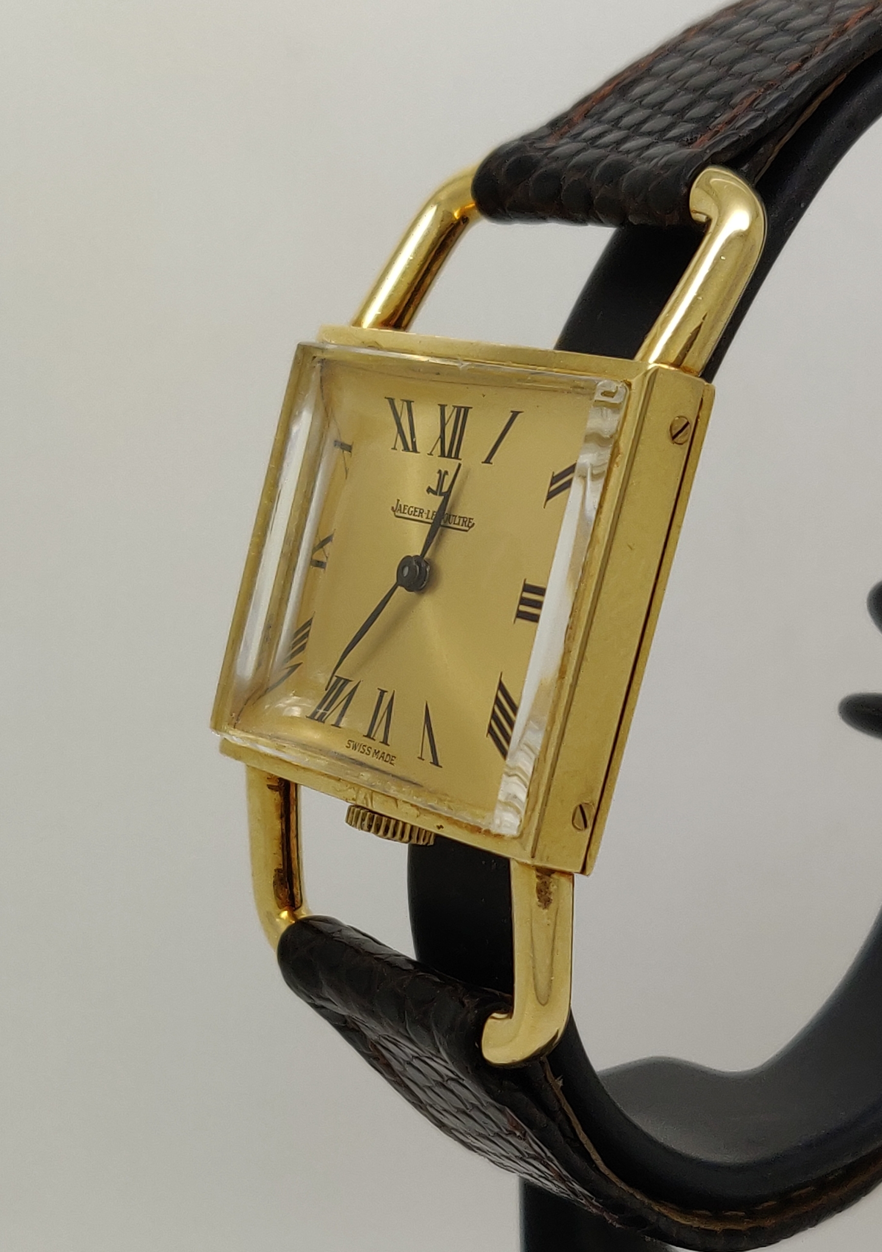 Jaeger LeCoultre Etrier gold 18k Ref. 9041.21 Size XL Watch